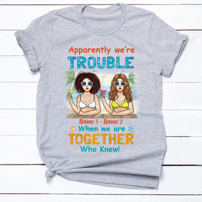 Personalized Friends Beach T Shirt JN152 26O34 1