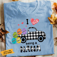 Personalized Love Being Grandma Easter T Shirt FB264 30O58 thumb 1