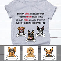 Personalized Dog Watching Hund German T Shirt AP1313 30O47 thumb 1