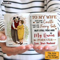 Personalized Couple Gift You Are My Queen Forever Mug 31326 thumb 1