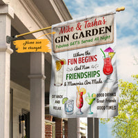 Personalized Fun Gin Garden Gardening Flag AG193 28O47 thumb 1
