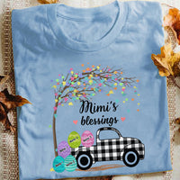 Personalized Grandma Peeps Easter Truck T Shirt FB191 81O36 thumb 1