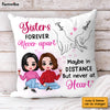 Personalized Gift For Friends Sisters Forever Promise Hands Pillow 31288 1