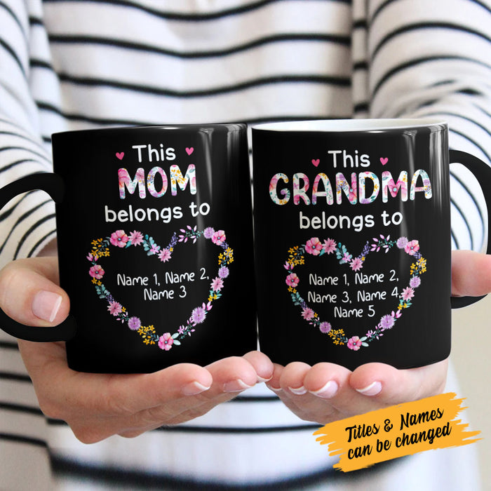 Personalized Mom Grandma Belong To Mug AP51 95O58 1