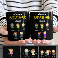 Personalized Grandma Grandpa Belongs Danish Bedstefar Bedstemor Mug AP64 81O34 thumb 1