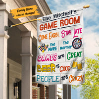 Personalized Good Beer Billiards & Dart Game Flag AG131 28O53 thumb 1