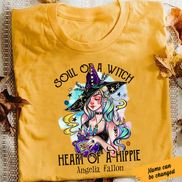 Personalized Witch Halloween White T Shirt JL152 73O47 1