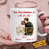 Personalized First Christmas Wedding Couple Mug OB51 65O34 1