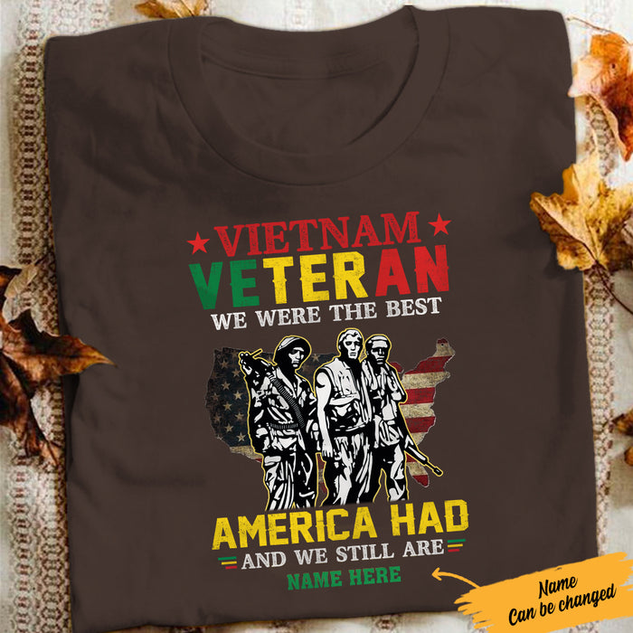 Personalized Best Vietnam Veteran T Shirt SB151 81O57 1