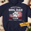 Personalized Dog Dad  Black Hoodie MY222 67O57 1