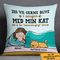 Personalized Danish Cat Kat Pillow AP61 29O47 (Insert Included) thumb 1