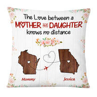 Personalized Long Distance Mother And Daughter Pillow AG87 32O53 thumb 1