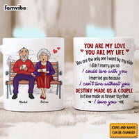 Personalized Couple Gift You Are My Love You Are My Life Mug 31270 thumb 1