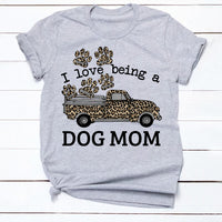 Personalized Dog Mom T Shirt JR253 26O34 thumb 1