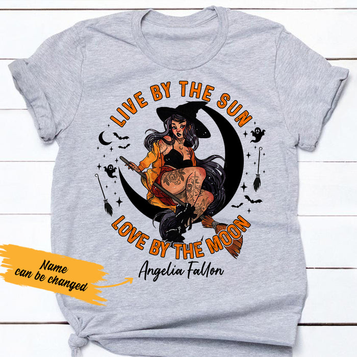 Personalized Witch Halloween White T Shirt JL142 73O36 1