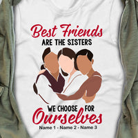 Personalized Friends Sisters For Ourselves T Shirt JL274 24O47 thumb 1