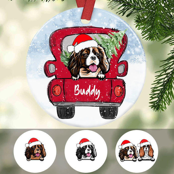 Personalized Cavalier King Charles Spaniel Dog Christmas Ornament SB301 81O34 1