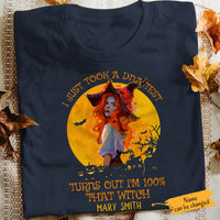 Personalized Halloween I Am That Witch T Shirt JL155 65O65 thumb 1