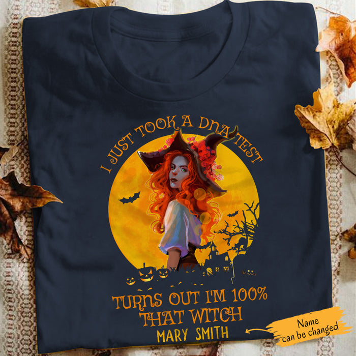 Personalized Halloween I Am That Witch T Shirt JL155 65O65 1