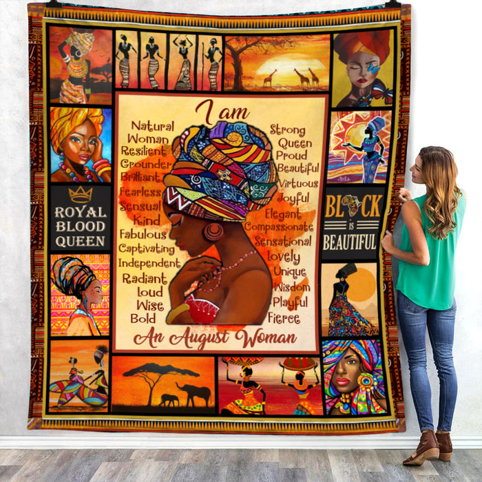 August African BWA Fleece Blanket JL32 65O58 1