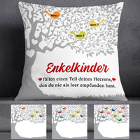 Personalized German Mama Oma Family Tree Mom Grandma Pillow MR294 65O53 (Insert Included) thumb 1