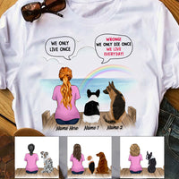 Personalized Dog Mom T Shirt AP202 87O58 thumb 1