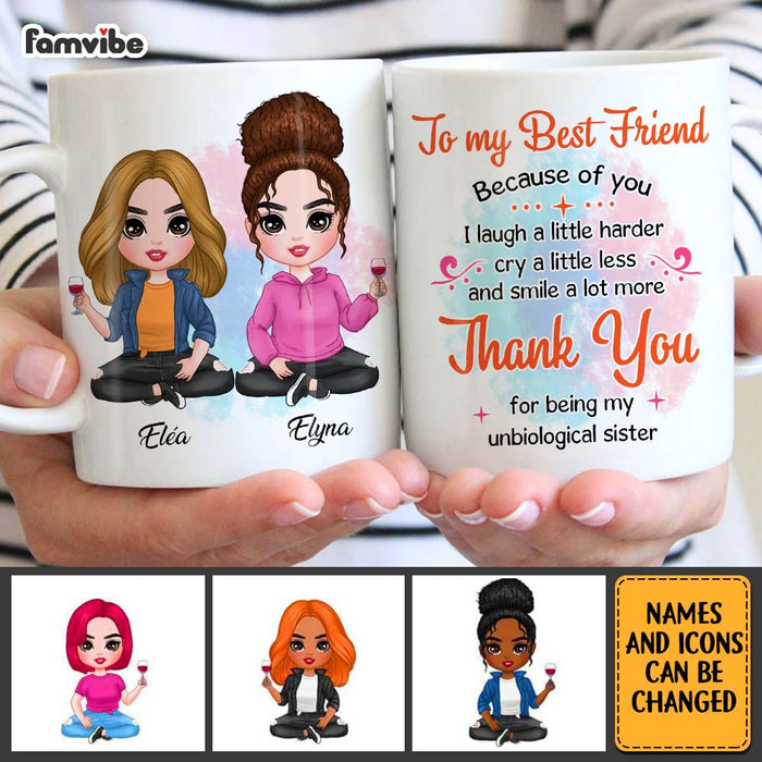 Personalized Gift For Friends Sister Thank You Mug 30902 1