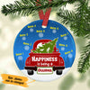 Personalized Grandma Christmas Red Truck Ornament OB131 81O53 1