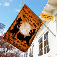 Personalized Witch Halloween Flag JL171 85O36 thumb 1