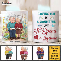 Personalized Gift For Couple Wonderful Way To Spend A Lifetime Mug 31081 thumb 1