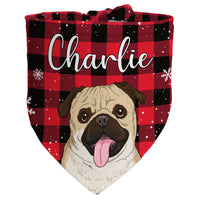 Personalized Dog Bandana NB191 85O36 thumb 1