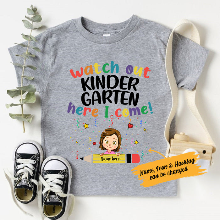 Personalized Back To Shool Kid T Shirt JL52 30O36 1