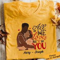 Personalized BWA Couple All Love All T Shirt AG263 65O65 thumb 1