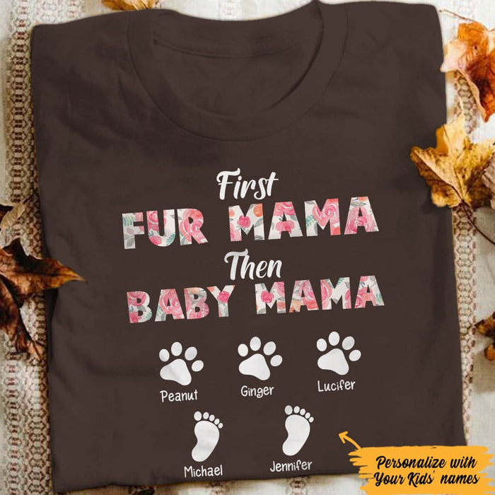 Personalized Dog Cat Mom T Shirt JN153 85O57 1