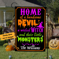 Personalized Halloween Flag JL152 85O53 thumb 1