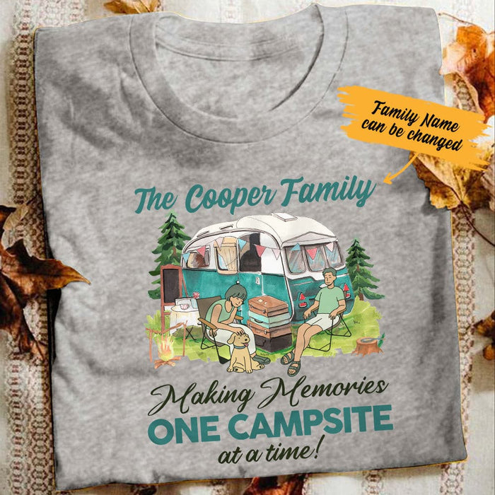 Personalized Camping White T Shirt JN181 87O53 1