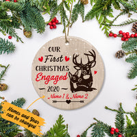 Personalized Married Deer Hunting Couple  Ornament SB91 29O47 thumb 1