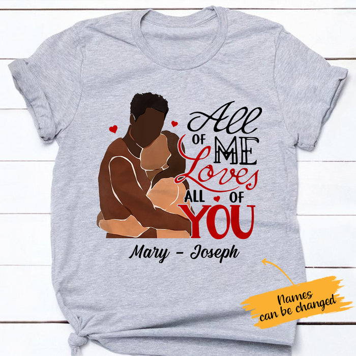 Personalized BWA Couple All Love All T Shirt AG263 65O65 1