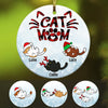 Personalized Cat Mom Christmas  Ornament OB223 95O53 1