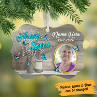 Personalized Forever Loved Memorial Benelux Ornament NB171 73O60 thumb 1