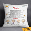 Personalized Grandma Mom Abuela Spanish Pillow AP222 73O57 1