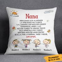 Personalized Grandma Mom Abuela Spanish Pillow AP222 73O57 thumb 1