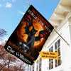 Personalized Witch Black Cat Halloween Flag JL233 85O58 1