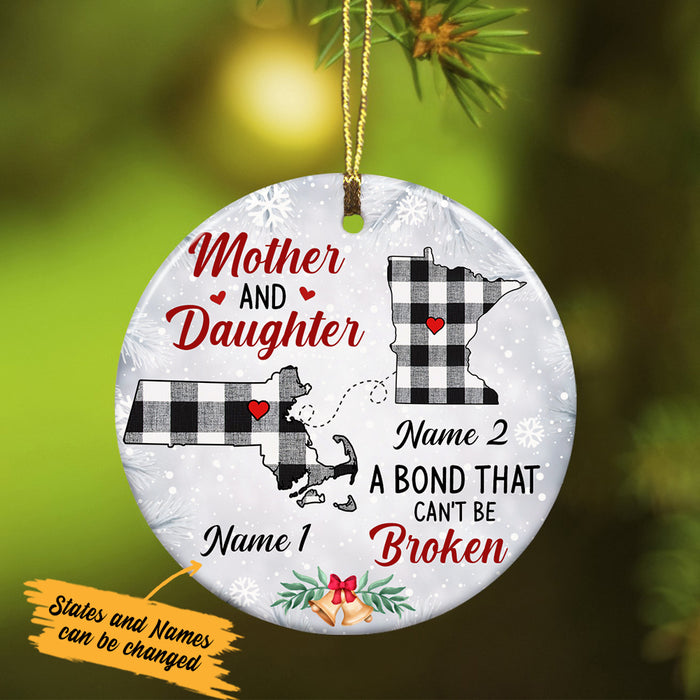 Personalized Bond Long Distance Ornament SB2436 30O34 1