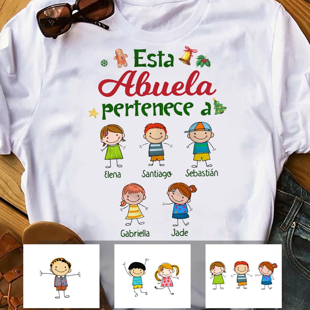 Personalized Abuela Spanish Grandma Belongs T Shirt MY31 81O34