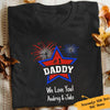 Personalized #1 Daddy Flag T Shirt JN41 81O57 1