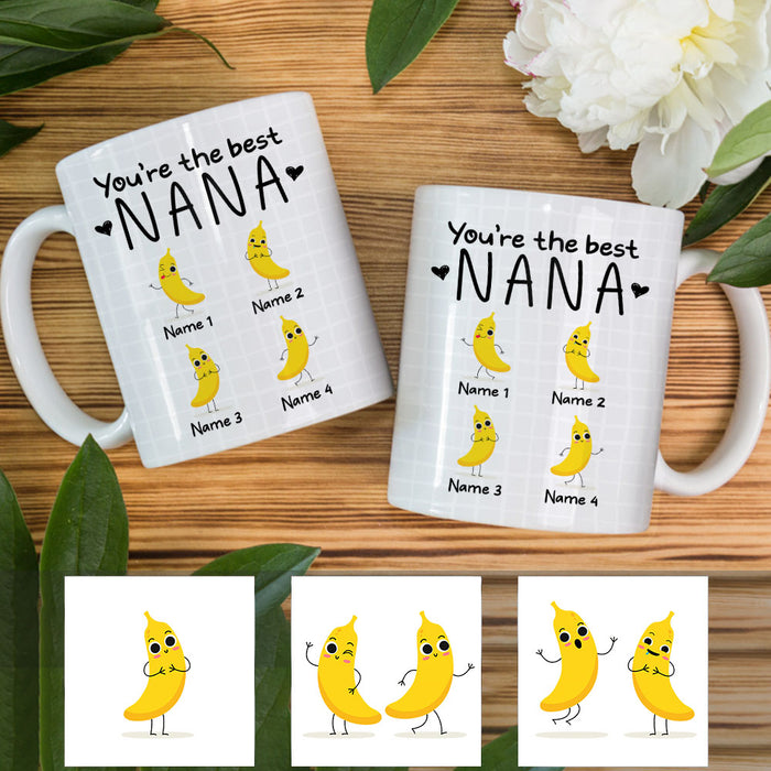 Personalized Mom Grandma Nana Banana Mug AP21 67O53 1