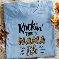 Rocking The Nana Life Grandma T Shirt  DB191 81O36 thumb 1
