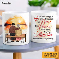 Personalized Gift For Couples The Memories We've Made  Along The Way Mug 31098 thumb 1