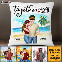 Personalized Couple Together Since Pillow DB173 30O53 thumb 1